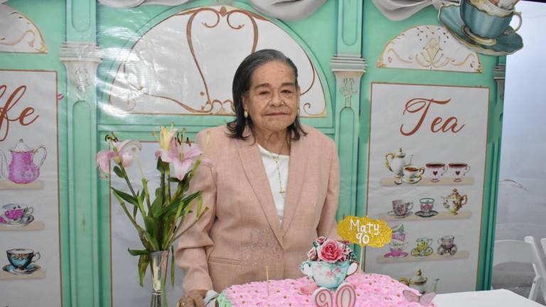 Matilde Rodríguez Osuna cumple 90 años de vida.