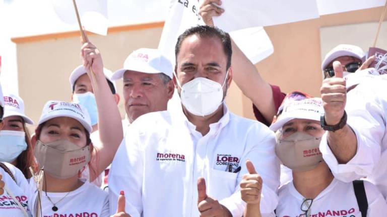 Juan Carlos Loera busca la Gubernatura de Chihuahua junto a la alianza “Juntos Haremos Historia”, conformada por Morena, el Partido del Trabajo y Nueva Alianza Chihuahua.
