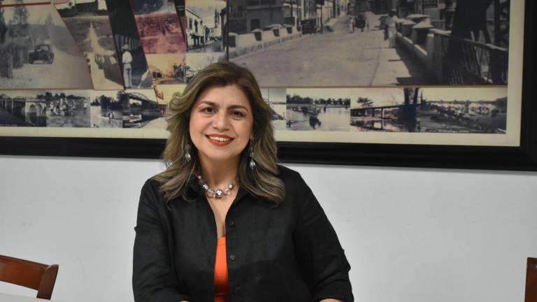 Sandra Martos Lara, candidata a la Alcaldía de Culiacán por Movimiento Ciudadano.