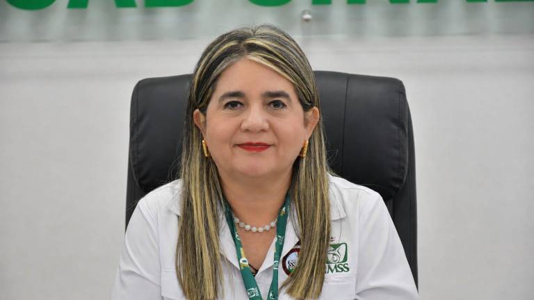 Tania Clarissa Medina López, delegada del IMSS en Sinaloa.