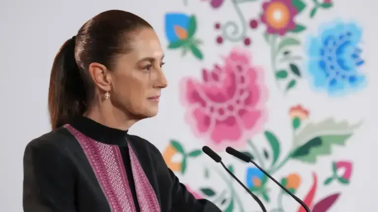 La Presidenta Claudia Sheinbaum Pardo habla sobre el reporte del narcotráfico de Estados Unidos.