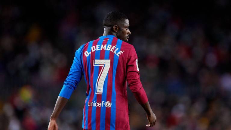 El contrato de Ousmane Dembélé acaba en junio.