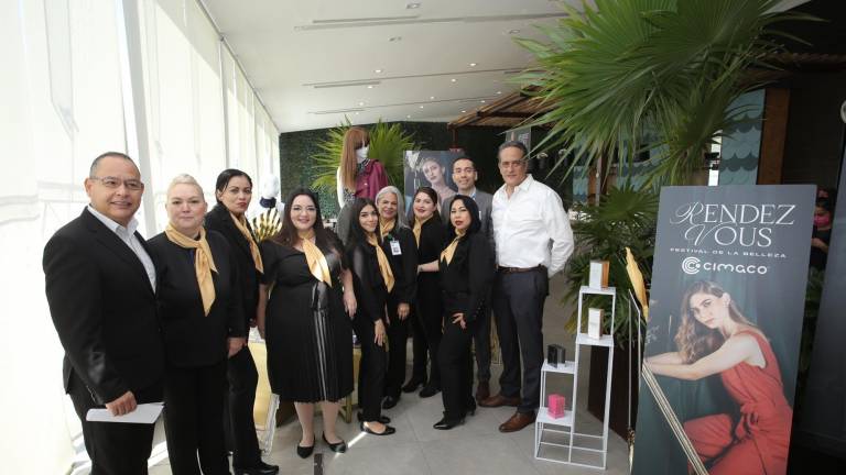 El equipo de Cimaco Mazatlán, listo para recibir a sus clientes que acudan al Festival de Belleza Rendez Vous.
