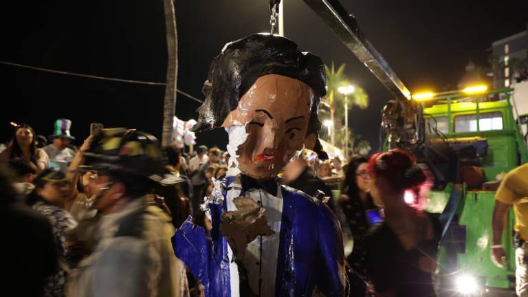 El monigote no ardió como en otros años, sino que explotó de manera sorpresiva.
