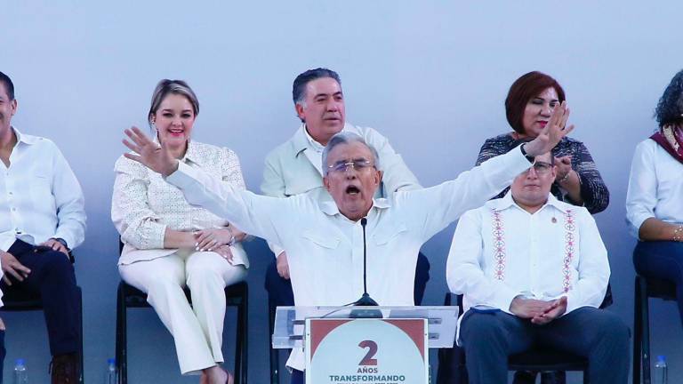 El Gobernador remató el Segundo Informe con el tema de la UAS.