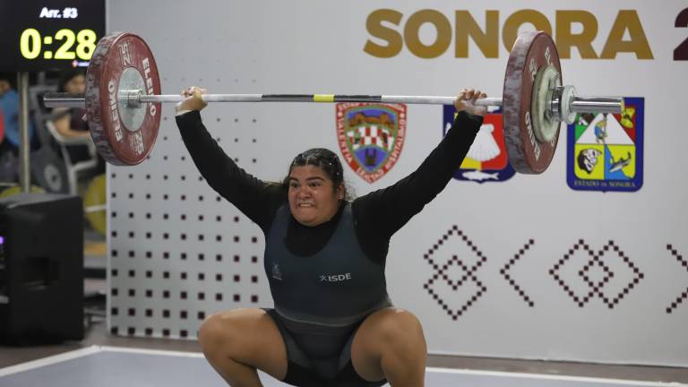 El evento evidenció el crecimiento del levantamiento de pesas juvenil en Sinaloa.