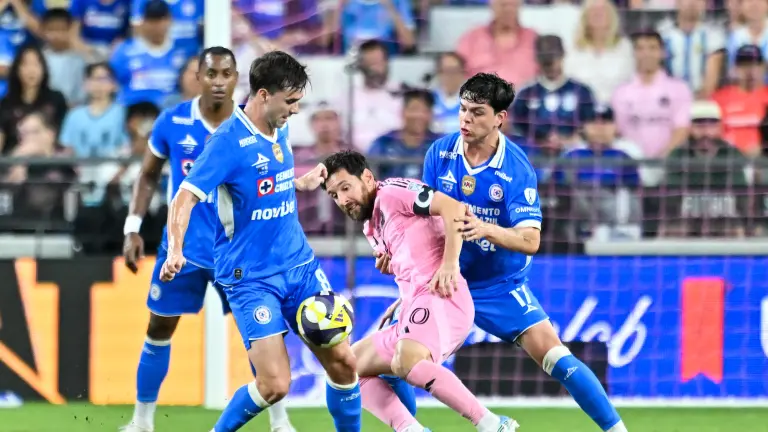 Cruz Azul se topó con Messi.