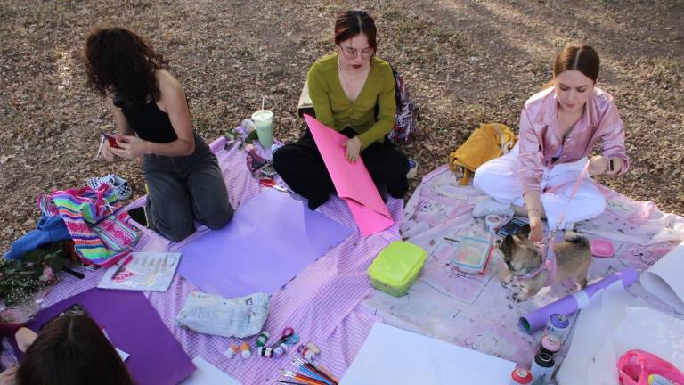 Alrededor de 20 jóvenes y adolescentes estuvieron compartiendo experiencias.