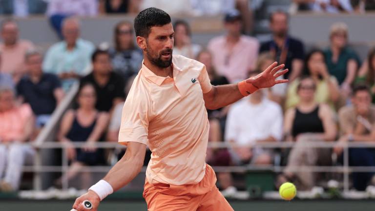 Novak Djokovic celebró el triunfo No. 102 de su carrera en Roland Garros.