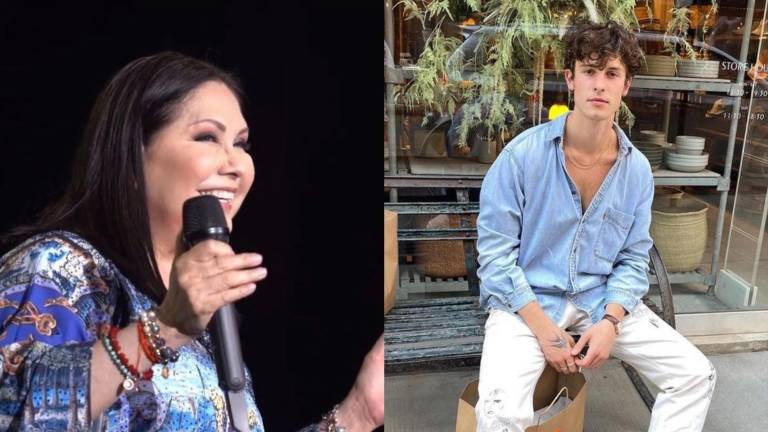 Ana Gabriel agradece el gesto de Shawn Mendes al portar una camiseta con su imagen.