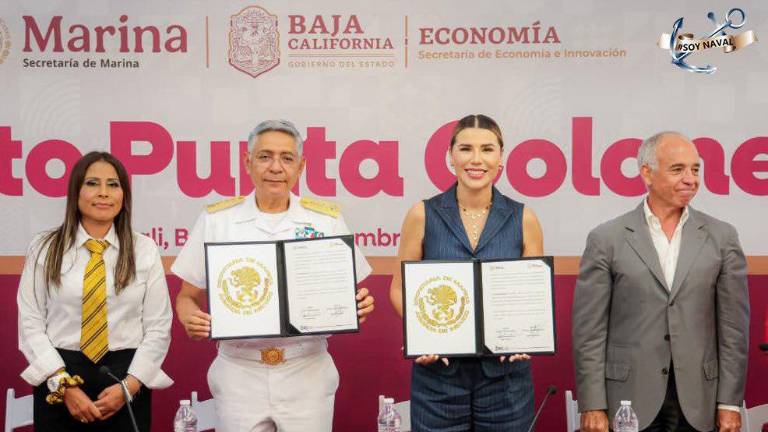 La Gobernadora de Baja California, Marina del Pilar Ávila, destacó que el puerto Punta Colonet será un motor de crecimiento y empleo para la entidad.