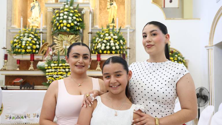 Yurith Hernández, Elisa Barraza y Marisol Osuna.
