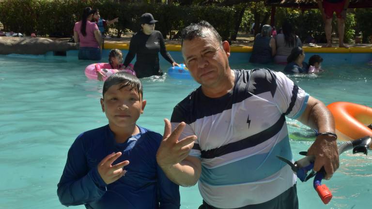 Dereck y Zenén Cebreros.