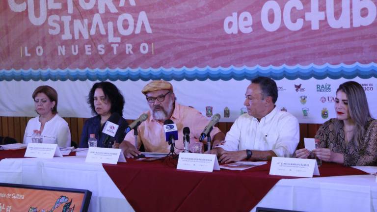 Música, danza, teatro, arte y literatura habrá en el Festival Cultural Sinaloa Lo Nuestro