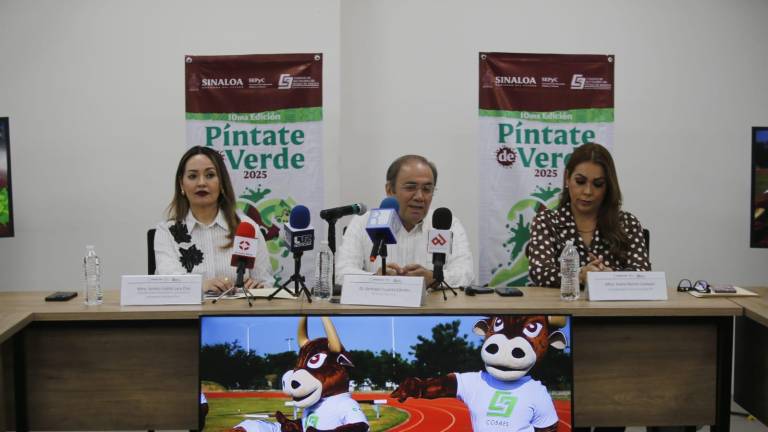 Directivos de Cobaes dan a conocer la edición 10 de la carrera Píntate de Verde.