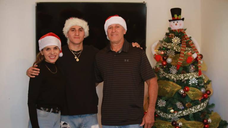 Marco Verde celebra una Navidad rodeado de familia
