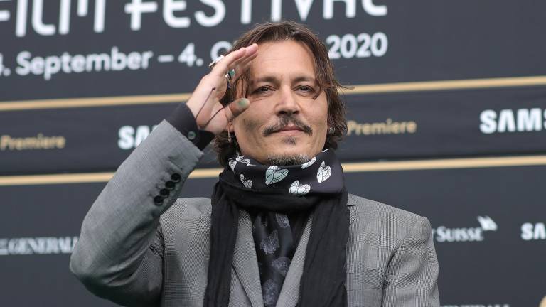 Después de haber sido boicoteado por Hollywood, Johnny Depp.