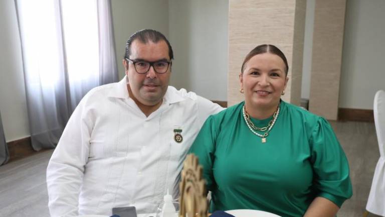 David Guevara reafirma su compromiso como presidente del Club Rotario Mazatlán
