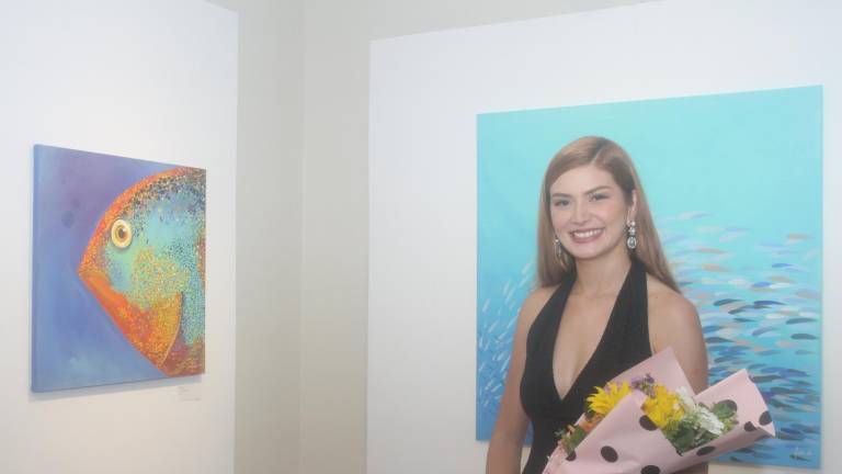 Andrea Michel Chicuate Morales, inauguró “Orígenes”, Todo proviene de un lugar, todo tiene una historia, en Galería Rubio.