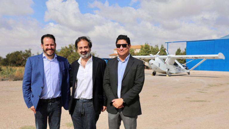 Ricardo Velarde Cárdenas, Secretario de Desarrollo Económico, Turismo y Pesca de Mazatlán, se reúne en España con el empresario Luis Carrillo Lostao.