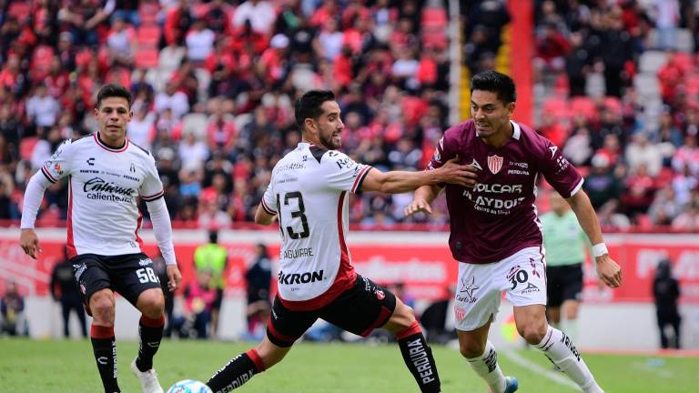 Atlas mostró oficio para manejar un partido complicado.