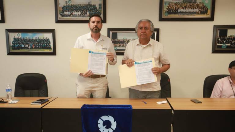 Utesc y Canacintra firmaron un convenio que beneficiará a las y los estudiantes con estadías profesionales.