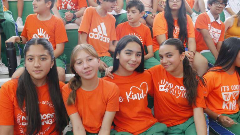 Instituto Senda se viste de naranja por la lucha contra el bullying en el Unity Day