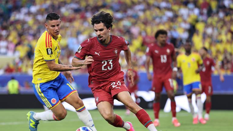 Colombia y Portugal se brindan en Miami.