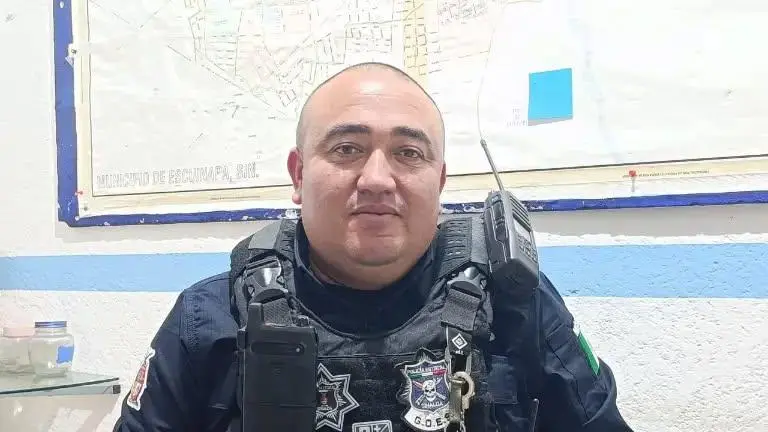 Rosario Guadalupe Camacho García, director de Seguridad Pública y Tránsito Municipal.