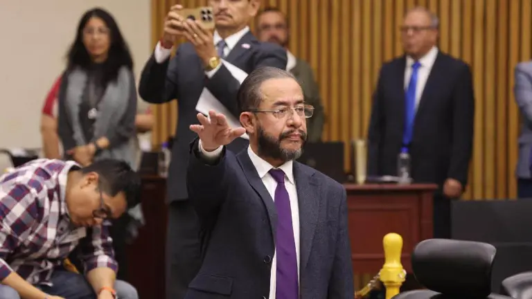 Hugo Eric Flores, el líder moral de PAZ.