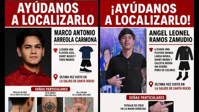 Familiares difundieron fichas con los datos de los jóvenes privados de la libertad en el sector Aeropuerto.