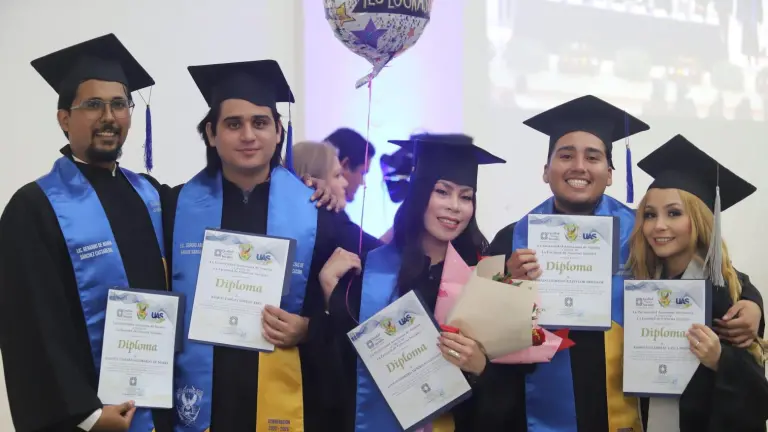 Gerardo Sánchez, Sergio Abel Ramos, Dennis Lugo, Jeycob Domínguez y Layla Ramos.