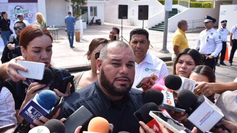 El Secretario de Seguridad Pública en Culiacán Sergio Antonio Leyva López reporta el resultado hasta ahora del operativo de Semana Santa .