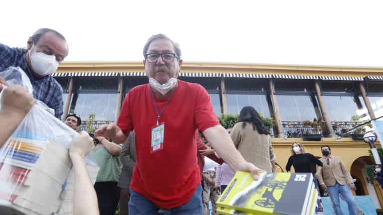 Reprocha Paco Ignacio Taibo II a la UAS, en arranque del Festival del Libro Mazatlán 2022