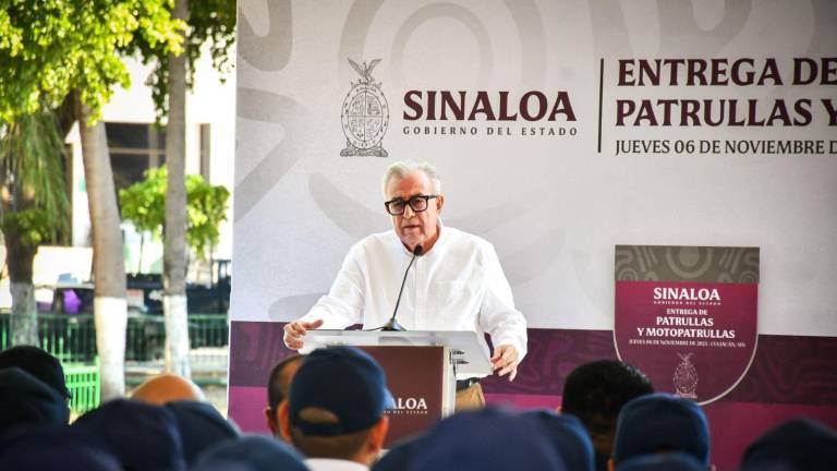 El Gobernador Rubén Rocha Moya habló de los menores de edad detenidos en enfrentmientos.