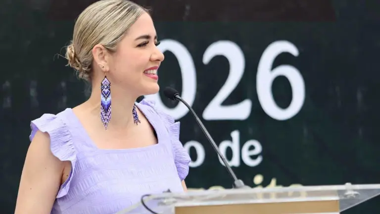 La Alcaldesa de Mazatlán Estrella Palacios Domínguez afirma que todos los días se refuerza la seguridad en el Municipio.