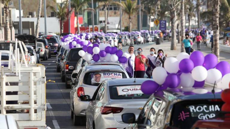 ‘Miré una caravana tranquila’, dice Alcalde de Mazatlán sobre recorrido de Rocha y ‘El Químico’ en el malecón