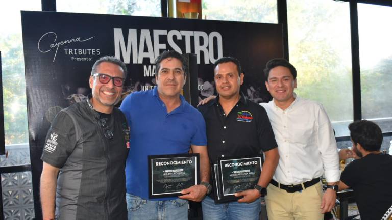 Reconoce Cayenna a los mejores Maestros Marisqueros de Culiacán