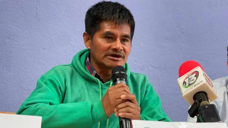 Manuel Santiz Cruz, uno de los defensores tzeltales de Chiapas detenidos por un crimen que no cometieron.