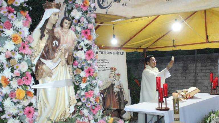 En la celebración se pidió por un buen temporal de lluvias, abundantes cosechas y la paz en las comunidades.