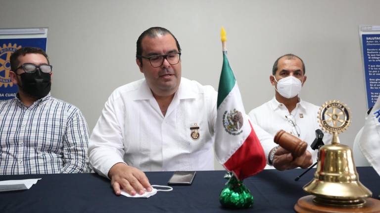 David Guevara reafirma su compromiso como presidente del Club Rotario Mazatlán