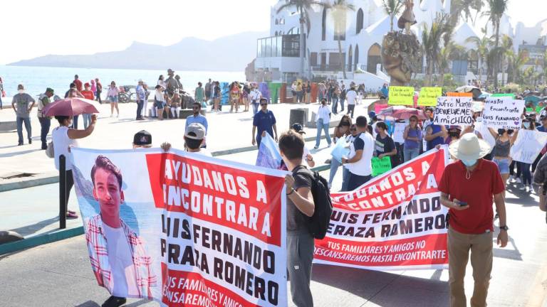 En Mazatlán, exigen el regreso sano y salvo de Luis Fernando, menor desaparecido
