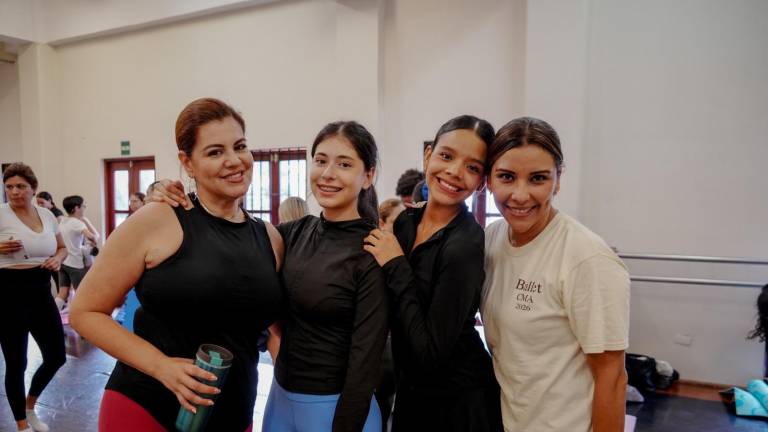 Danía Escalante, Eva Victoria, Camila Marín y Lizet Alvarado.