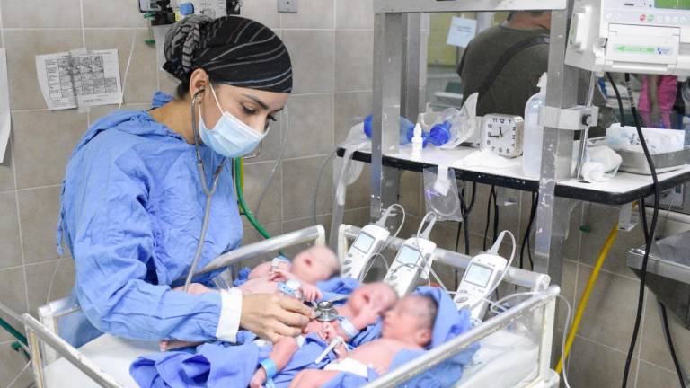 Nacen trillizos en Hospital General Regional del IMSS en Culiacán