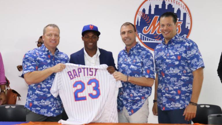El dominicano Anthony Baptist fue apartado de los Mets.