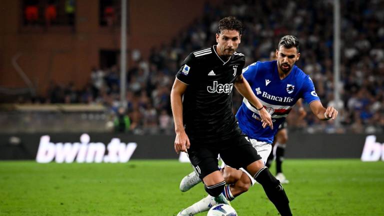 Juventus apenas empató con Sampdoria en el futbol italiano