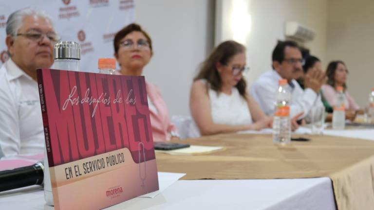 Morena Sinaloa presenta libro ‘Los desafíos de las mujeres en el servicio público’