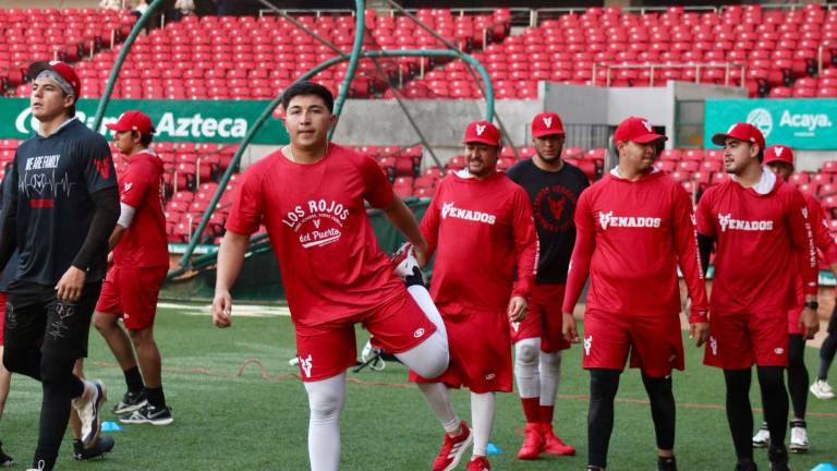 Jonatan Bernal fue la novedad en el campo de entrenamientos de Venados de Mazatlán, este martes.