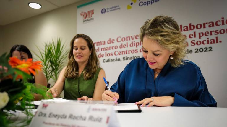 DIF Sinaloa y Fundación Coppel firman convenio de colaboración