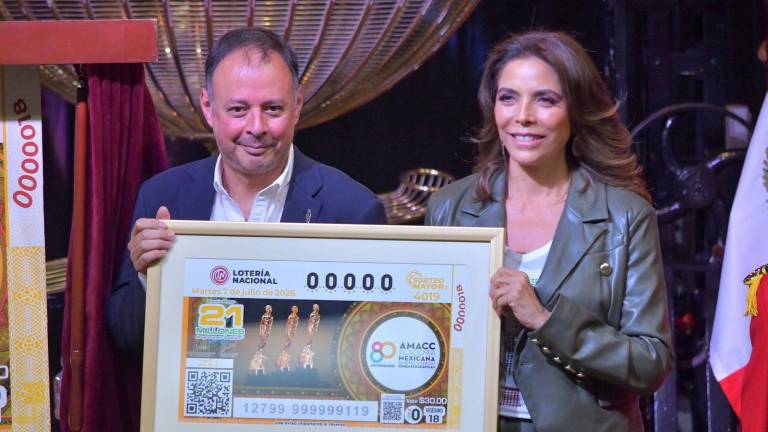 Con billete conmemorativo, Lotería Nacional rinde homenaje a la Academia Mexicana de Artes y Ciencias Cinematográficas por su 80 Aniversario y legado cultural
